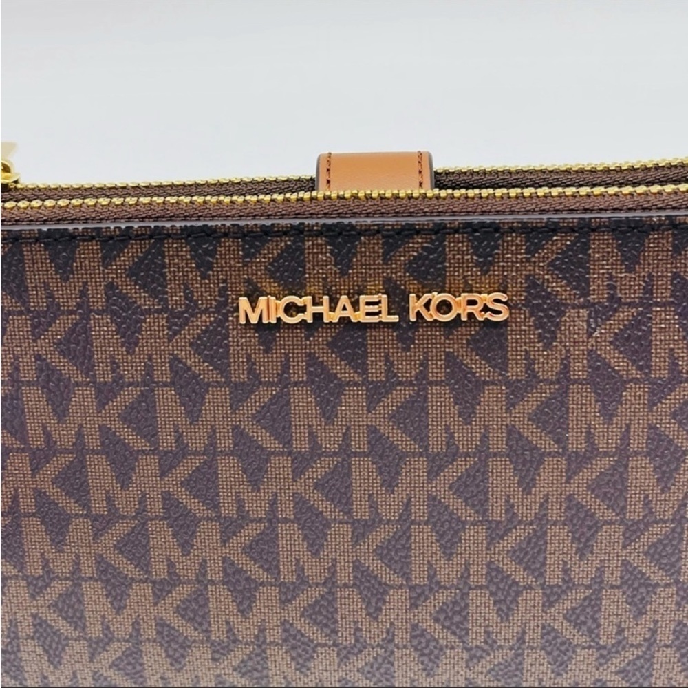 Michael Kors Large Double Zip Wallet Wristlet - Picture 6 of 9